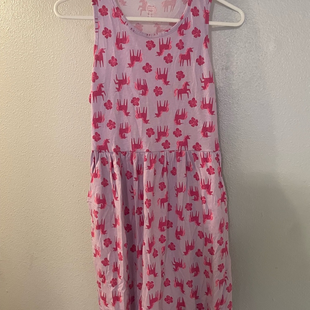 Wonder Nation Pink Animal Print Dress